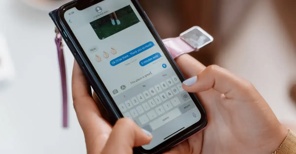 Messenger bulles de discussion